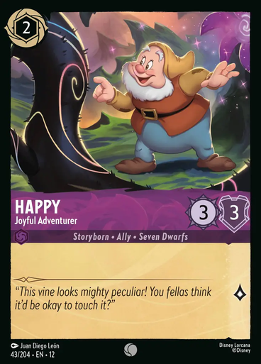 Happy - Joyful Adventurer (Foil) | Wilds Unknown、Disney Lorcana、kayou