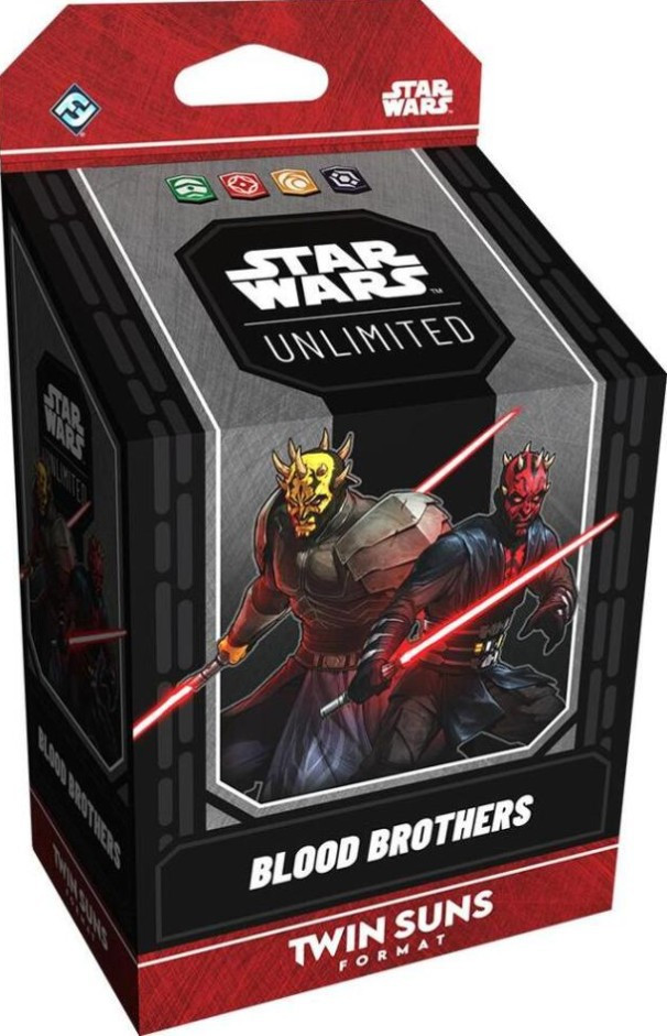 Disney Star Wars: Unlimited Blood Brothers: Maul and Savage Opress Twin Suns Deck Twin Suns Deck、ToyWiz、kayou