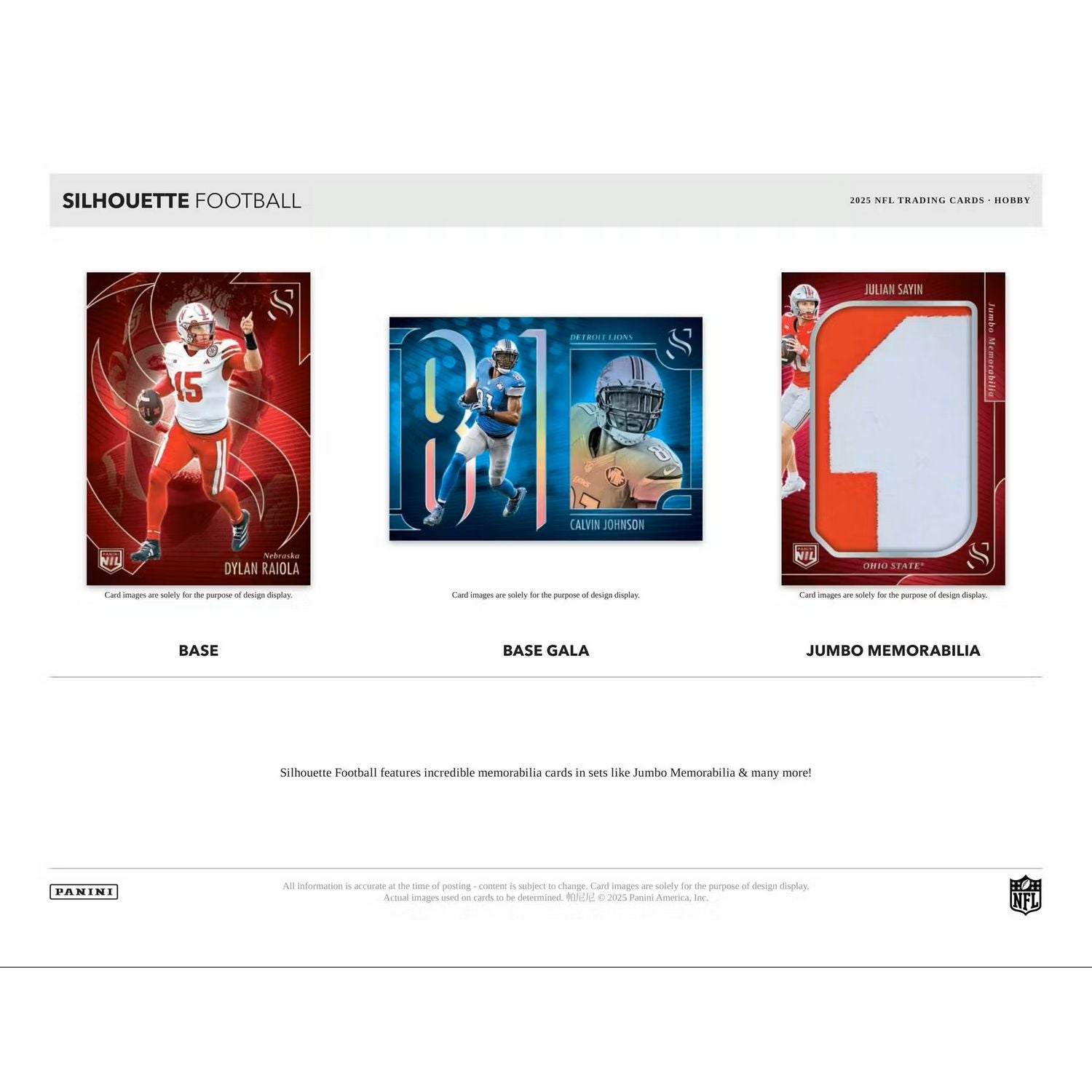 2025 Panini Silhouette Football Hobby Box、Football、kayou