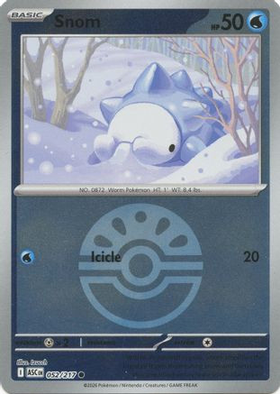 Snom (Friend Ball) 52 - ME Ascended Heroes Reverse Holofoil、The Pokémon Company、kayou
