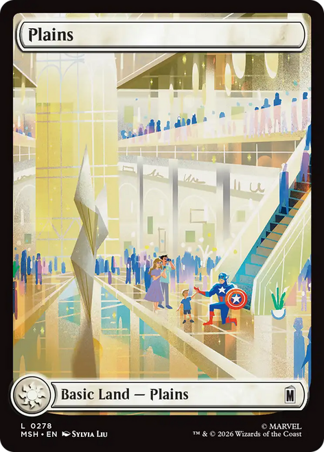 Plains (#278) (Full Art Foil) | Marvel Super Heroes、Magic: The Gathering、kayou