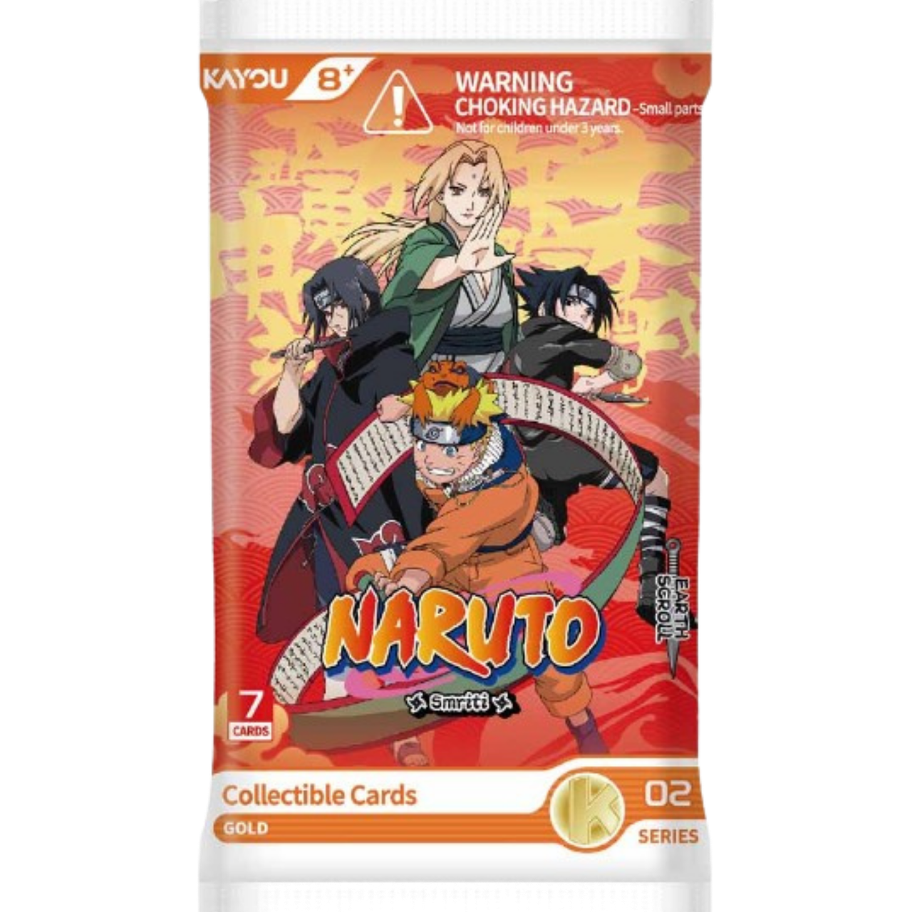 Naruto Collectible Cards: Smriti - Earth Scroll 002A - Card Pack、Kayou Trading Limited、kayou