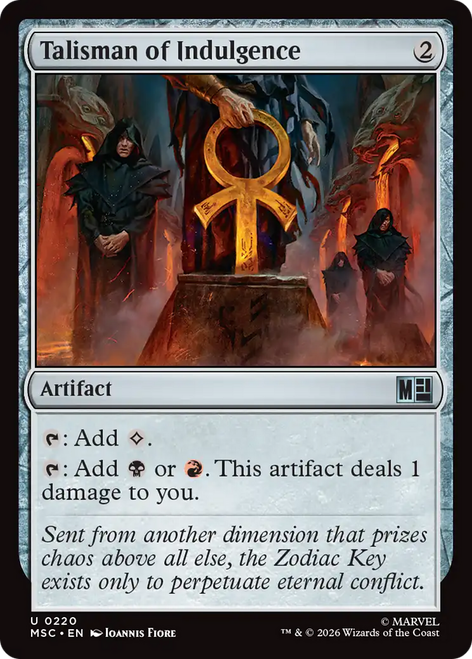 Talisman of Indulgence (Surge Foil) | Marvel Super Heroes Commander、Magic: The Gathering、kayou