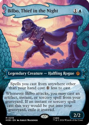 Bilbo, Thief in the Night (Showcase) (HOB-219) - The Hobbit Foil、Wizards of the Coast、kayou
