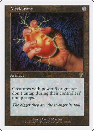 Meekstone (7ED-307) - 7th Edition、Wizards of the Coast、kayou