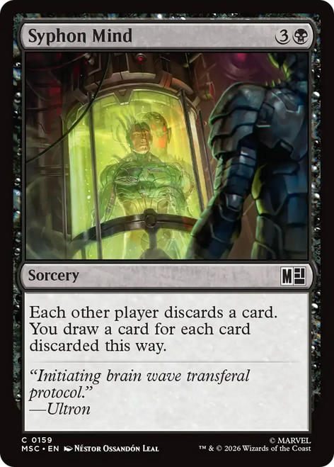 Syphon Mind (Surge Foil) | Marvel Super Heroes Commander、Magic: The Gathering、kayou