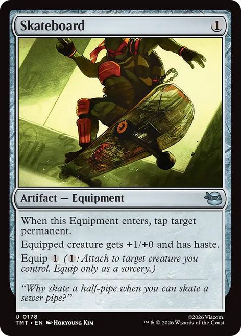 Skateboard (Foil) | Teenage Mutant Ninja Turtles、Magic: The Gathering、kayou