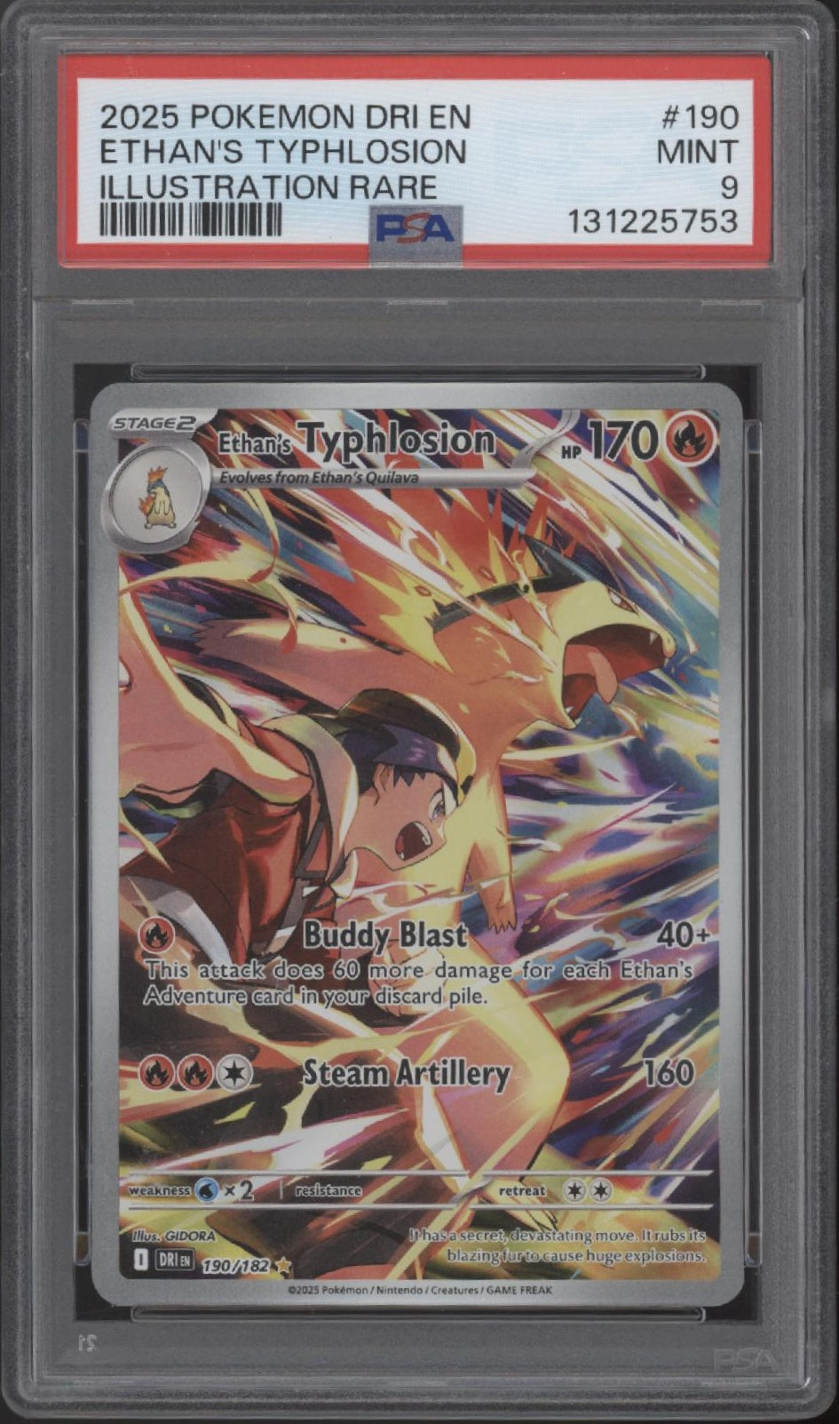 Ethan's Typhlosion Destined Rivals Illustration Rare #190 PSA 9、Collector Store LLC Gaming、kayou