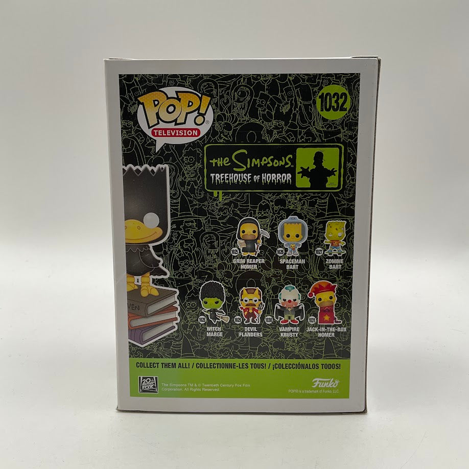 The Raven Bart Funko Pop! The Simpsons Treehouse of Horror #1032 Box Lunch、Funko、kayou