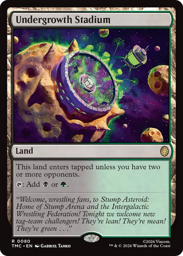 Undergrowth Stadium (Surge Foil) | Teenage Mutant Ninja Turtles Eternal、Magic: The Gathering、kayou
