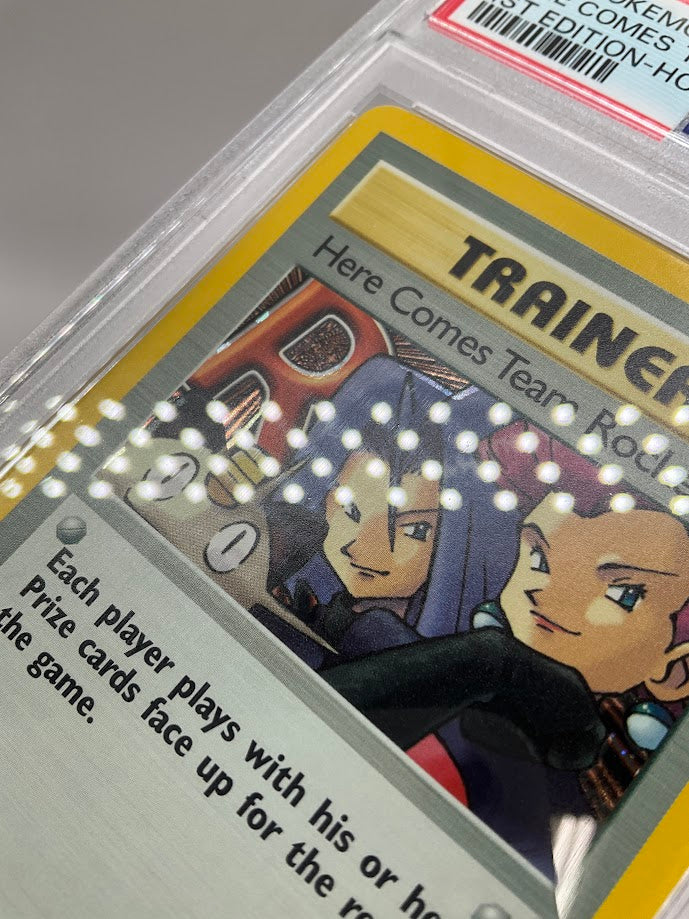 Here Comes Team Rocket! Pokemon Team Rocket Holo 1st Edition #15 PSA 9、Collector Store LLC Gaming、kayou