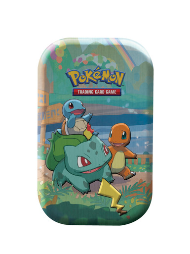 EMPTY Celebrations Mini Tin Gen 1 (Bulbasaur, Charmander, Squirtle)、Pokemon、kayou
