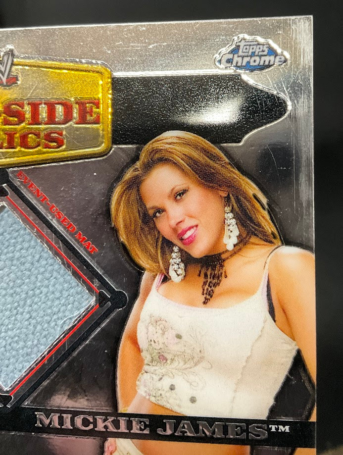 Lita / Mickie James 2006 Topps Chrome Ringside Relics Cyber Sunday Swatch、Collector Store LLC、kayou