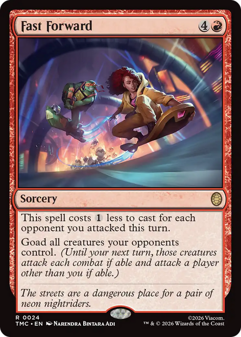 Fast Forward (Surge Foil) | Teenage Mutant Ninja Turtles Eternal、Magic: The Gathering、kayou