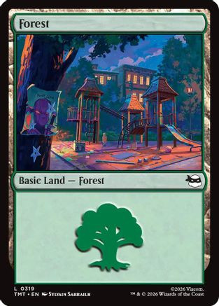 Forest (0319) (TMT-319) - Teenage Mutant Ninja Turtles、Wizards of the Coast、kayou
