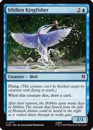 Ithilien Kingfisher (HOC-177) - The Hobbit: Eternal-Legal、Wizards of the Coast、kayou