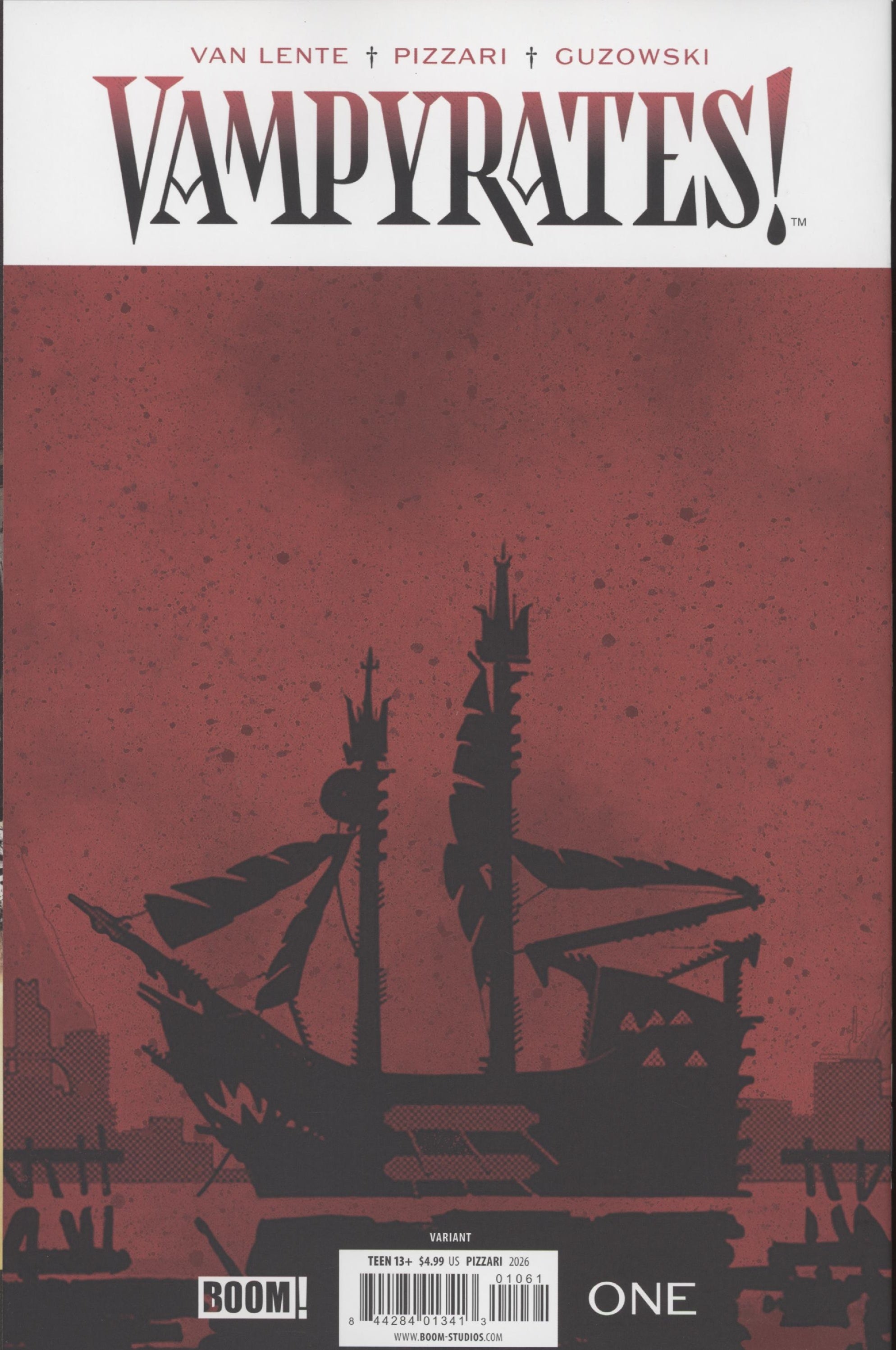 Vampyrates! #1 F 1 in 10 Variant Edition (Full Art, Pizzari)、Boom! Entertainment、kayou