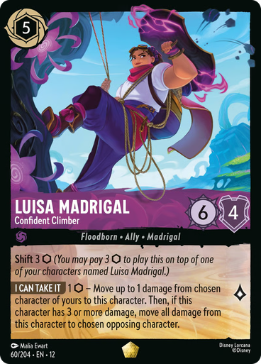 Luisa Madrigal - Confident Climber (Foil) | Wilds Unknown、Disney Lorcana、kayou