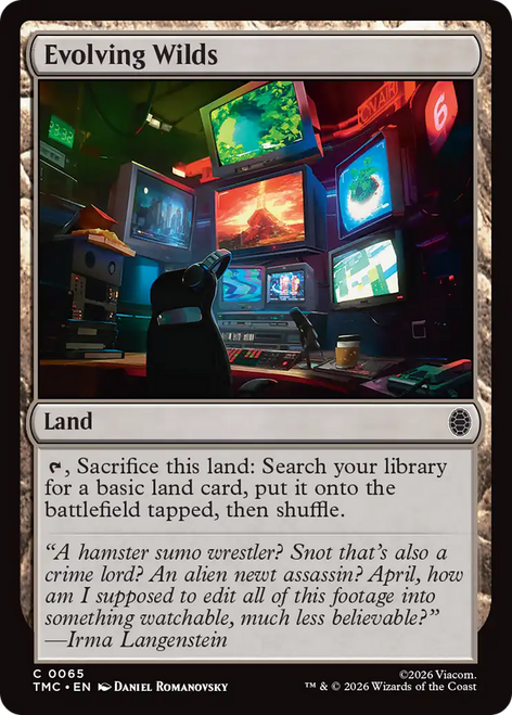 Evolving Wilds (Surge Foil) | Teenage Mutant Ninja Turtles Eternal、Magic: The Gathering、kayou