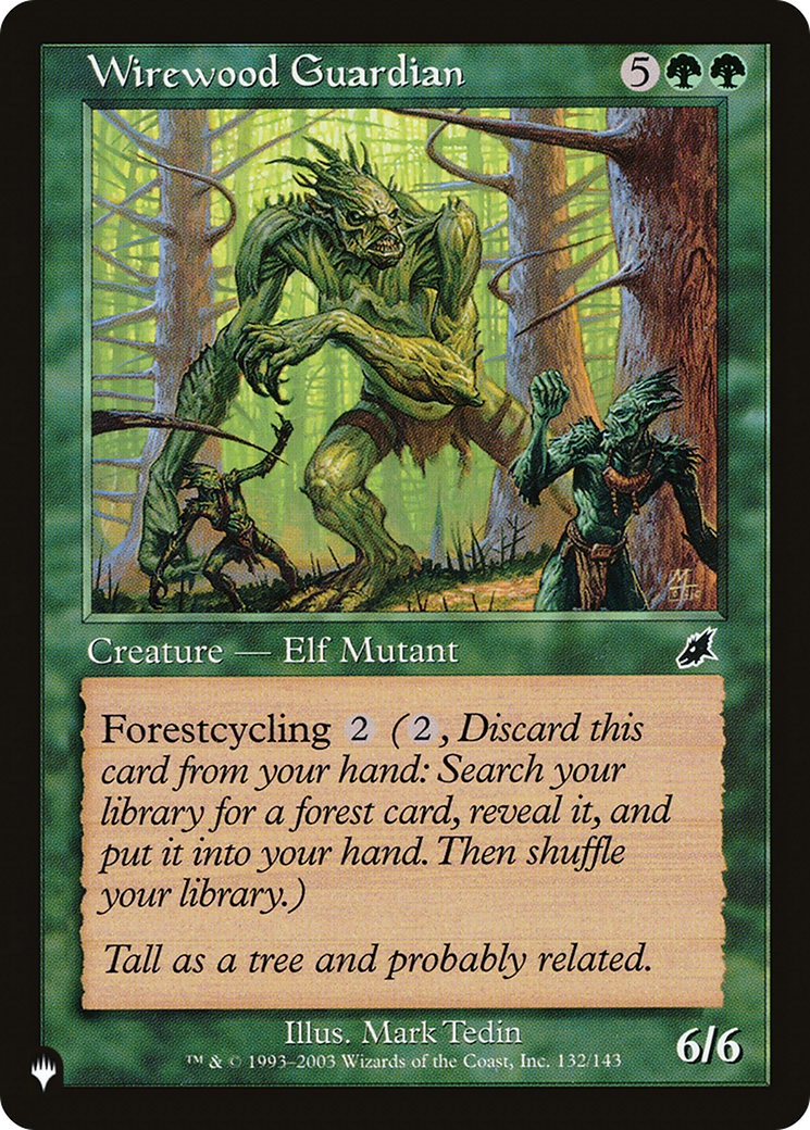 Wirewood Guardian (LIST-132/143) - The List、Wizards of the Coast、kayou