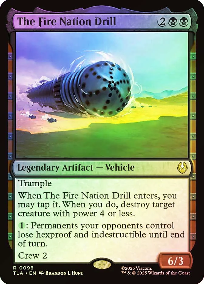 The Fire Nation Drill、Magic: The Gathering、kayou