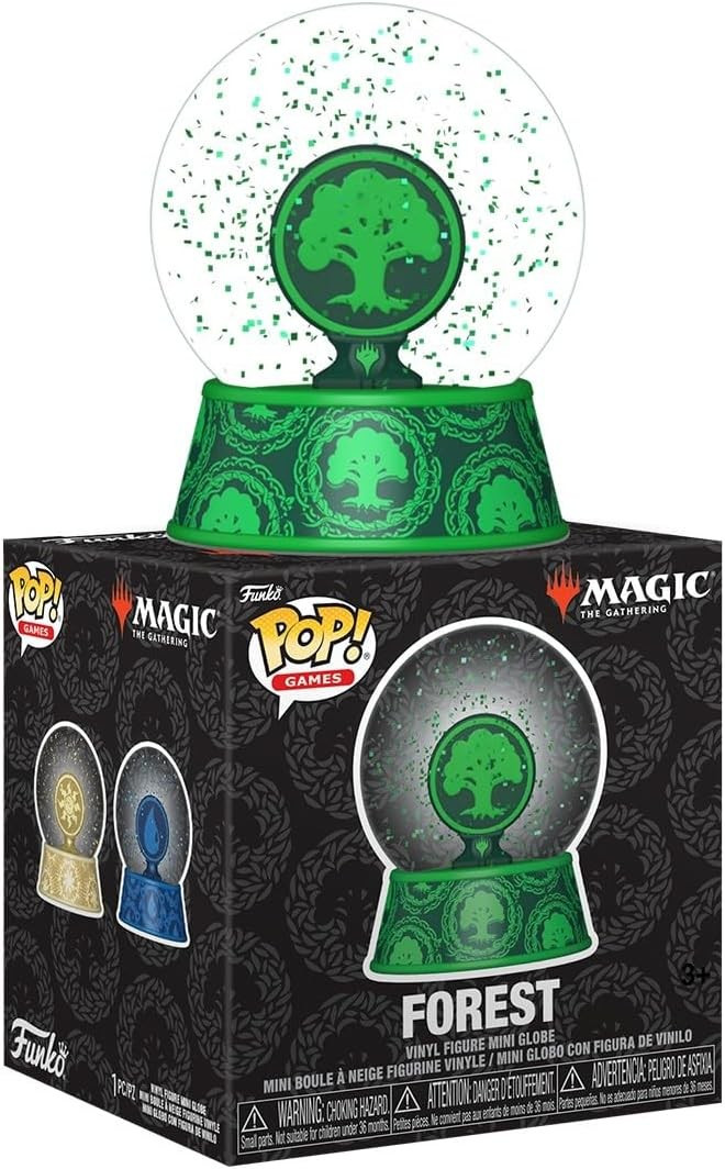 Funko MtG Forest Symbol Vinyl Collectible Glitter Globe、ToyWiz、kayou