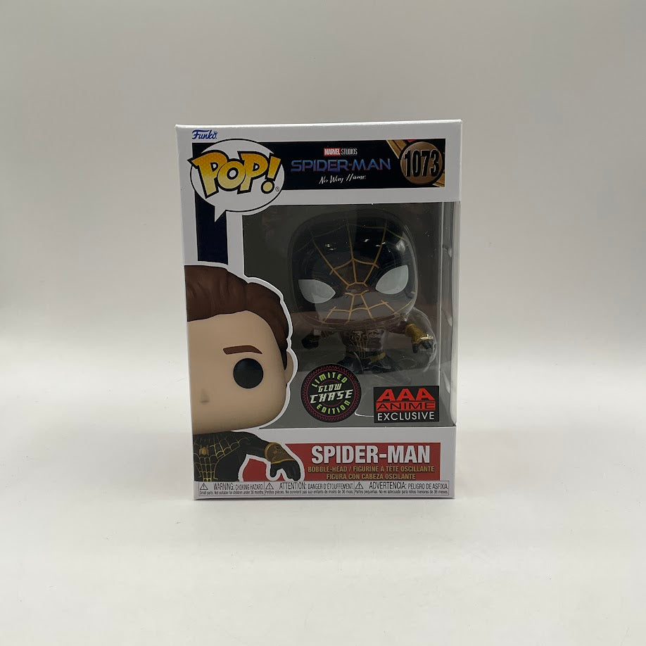 Spider-Man Funko Pop! Spider-Man No Way Home #1073 GITD Chase AAA Anime、Funko、kayou