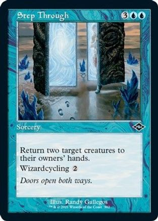 Step Through (Retro Frame) (Foil Etched) (MH2-392) - Modern Horizons 2 Foil、Wizards of the Coast、kayou