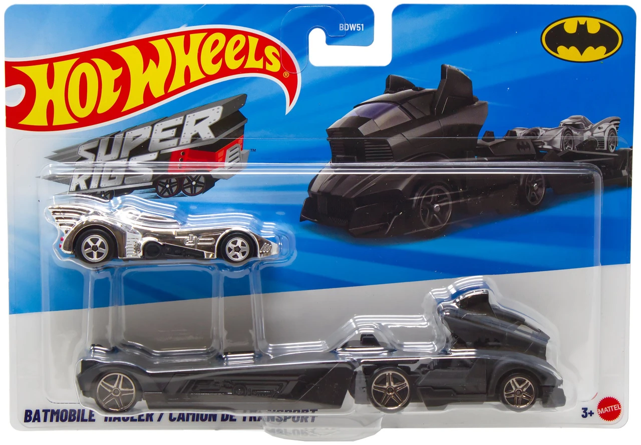 Hot Wheels Super Rigs Batmobile Hauler Diecast Car、ToyWiz、kayou