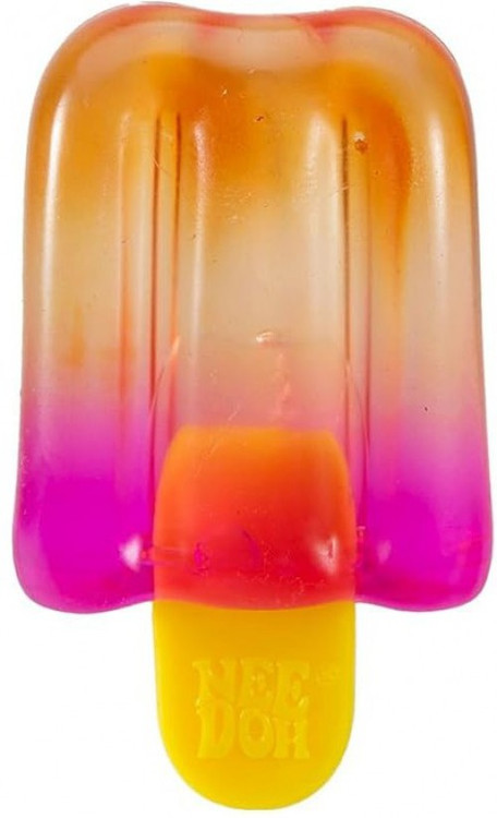 NeeDoh Nice-Sicle ORANGE & RED Stress Ball、ToyWiz、kayou