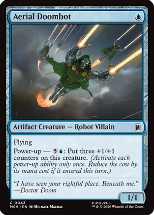 Aerial Doombot (MSH-043) - Marvel Super Heroes、Wizards of the Coast、kayou