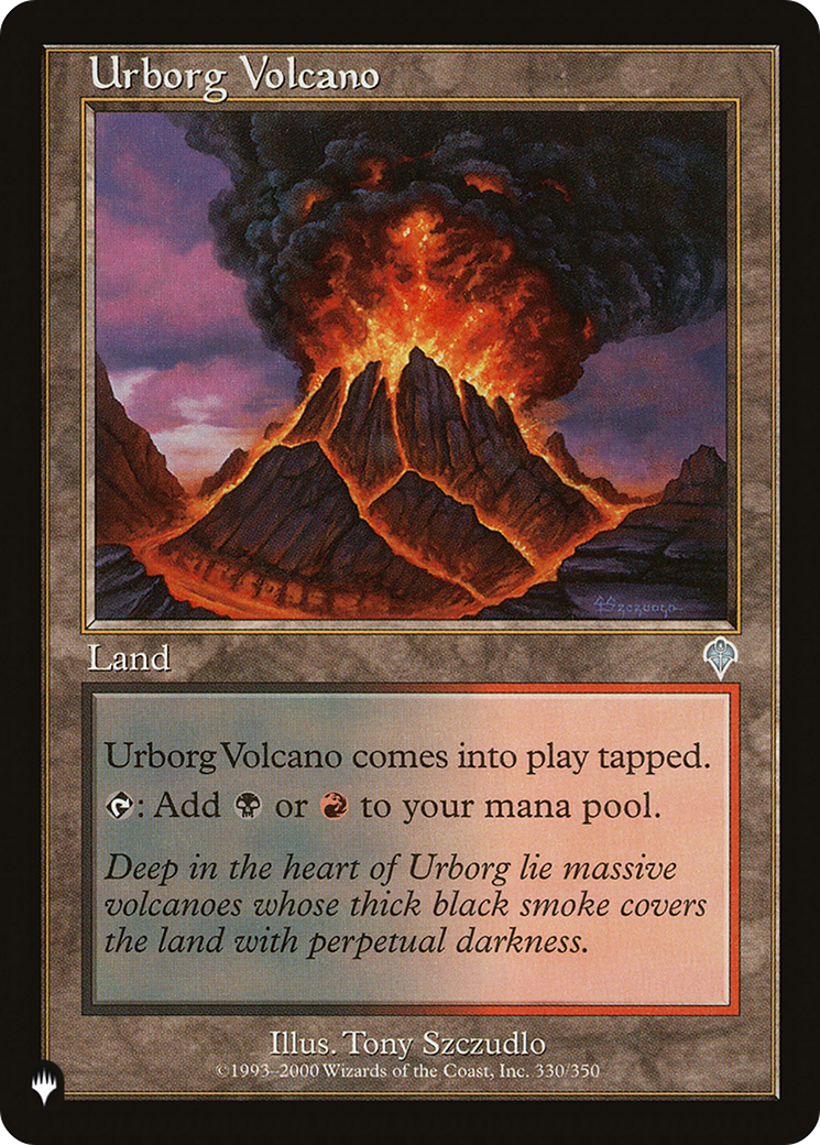 Urborg Volcano (LIST-330/350) - The List、Wizards of the Coast、kayou