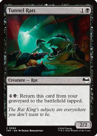 Tunnel Rats (TMT-084) - Teenage Mutant Ninja Turtles Foil、Wizards of the Coast、kayou