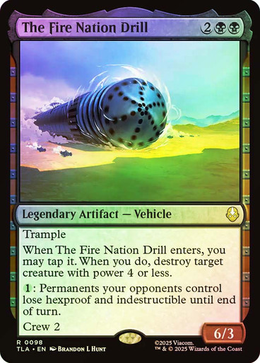 The Fire Nation Drill、Magic: The Gathering、kayou