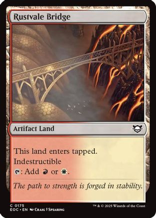 Rustvale Bridge (EOC-175) - Commander: Edge of Eternities、Wizards of the Coast、kayou
