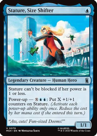 Stature, Size Shifter (MSH-076) - Marvel Super Heroes、Wizards of the Coast、kayou