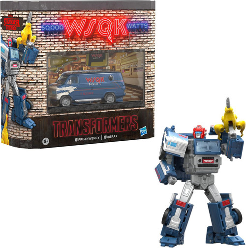 Transformers Stranger Things Collaborative Mash Up! Freakwency & 8-Trax Action Figure Set、ToyWiz、kayou