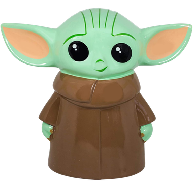 Star Wars: The Mandalorian: The Child - Large Ceramic Coin Bank、Silver Buffalo、kayou