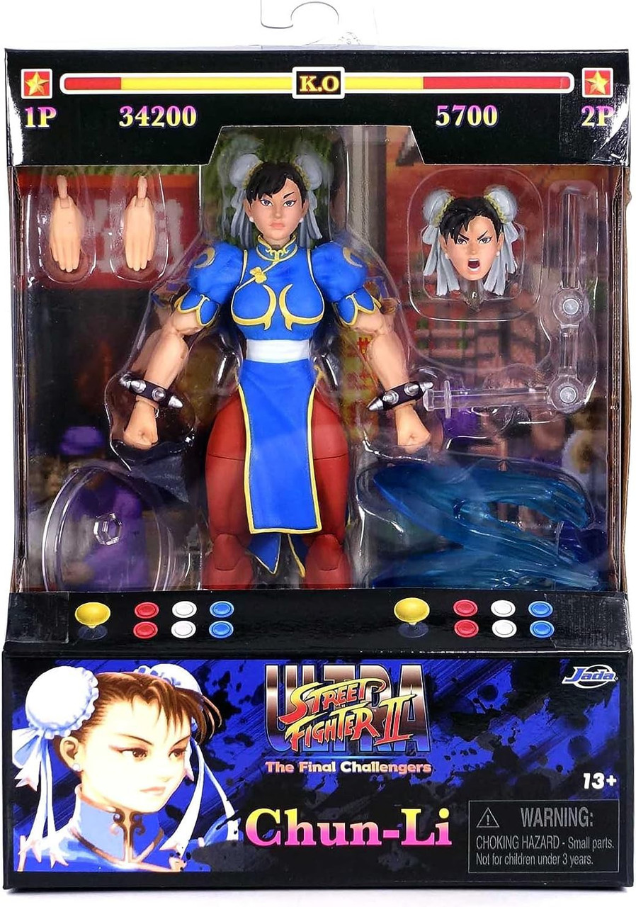 Ultra Street Fighter II: The Final Challengers Chun-Li Action Figure Damaged Package、ToyWiz、kayou