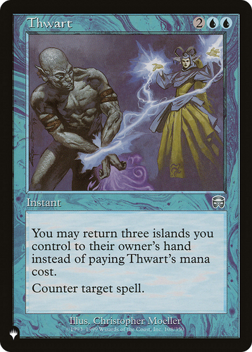 Thwart (LIST-108/350) - The List、Wizards of the Coast、kayou