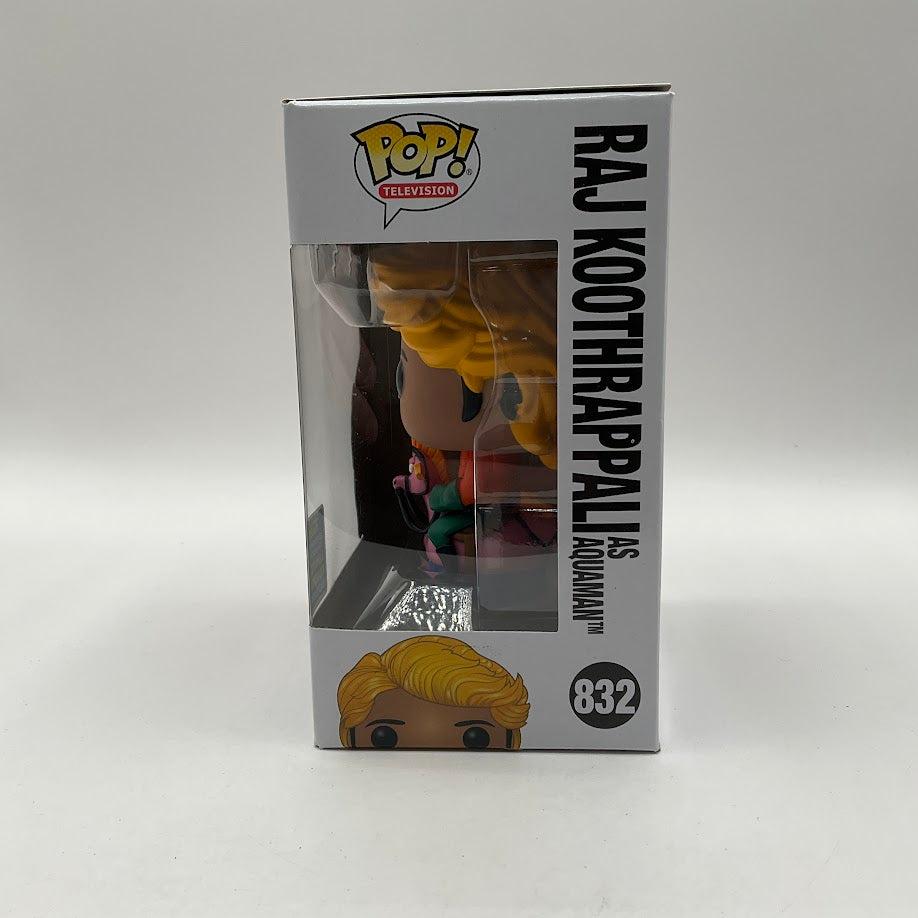 Raj Koothrappali as Aquaman Funko Pop! The Big Bang Theory #832 2019 Summer、Funko、kayou