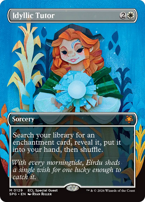 Idyllic Tutor (Borderless Foil) | Special Guests、Magic: The Gathering、kayou