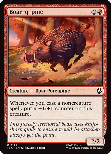 Boar-q-pine、Magic: The Gathering、kayou