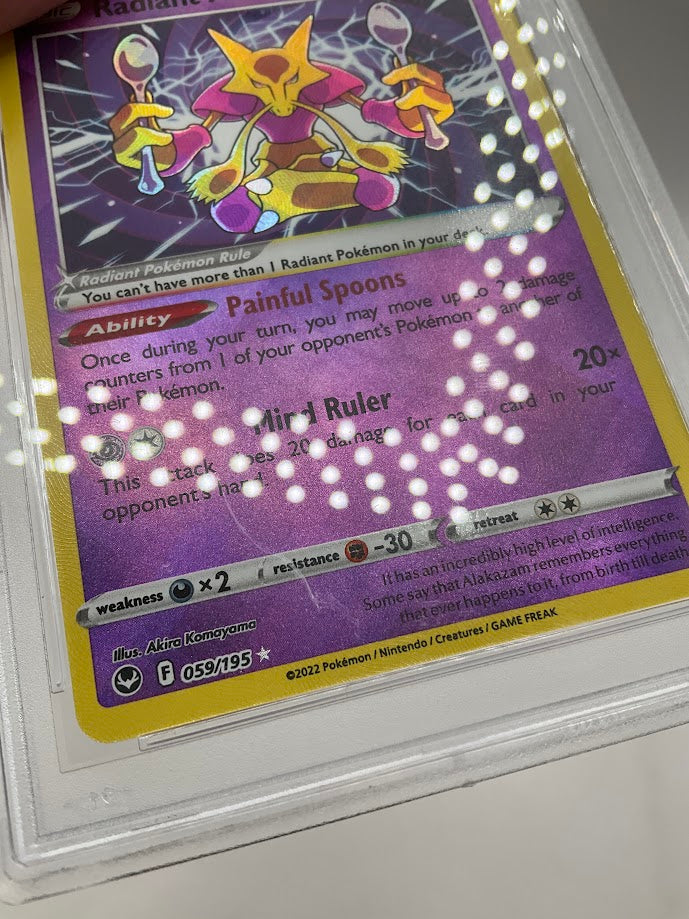 Radiant Alakazam Pokemon Silver Tempest #059 PSA 9、Collector Store LLC Gaming、kayou