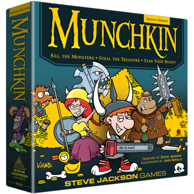 Munchkin: Second Edition (PREORDER)、Steve Jackson Games、kayou