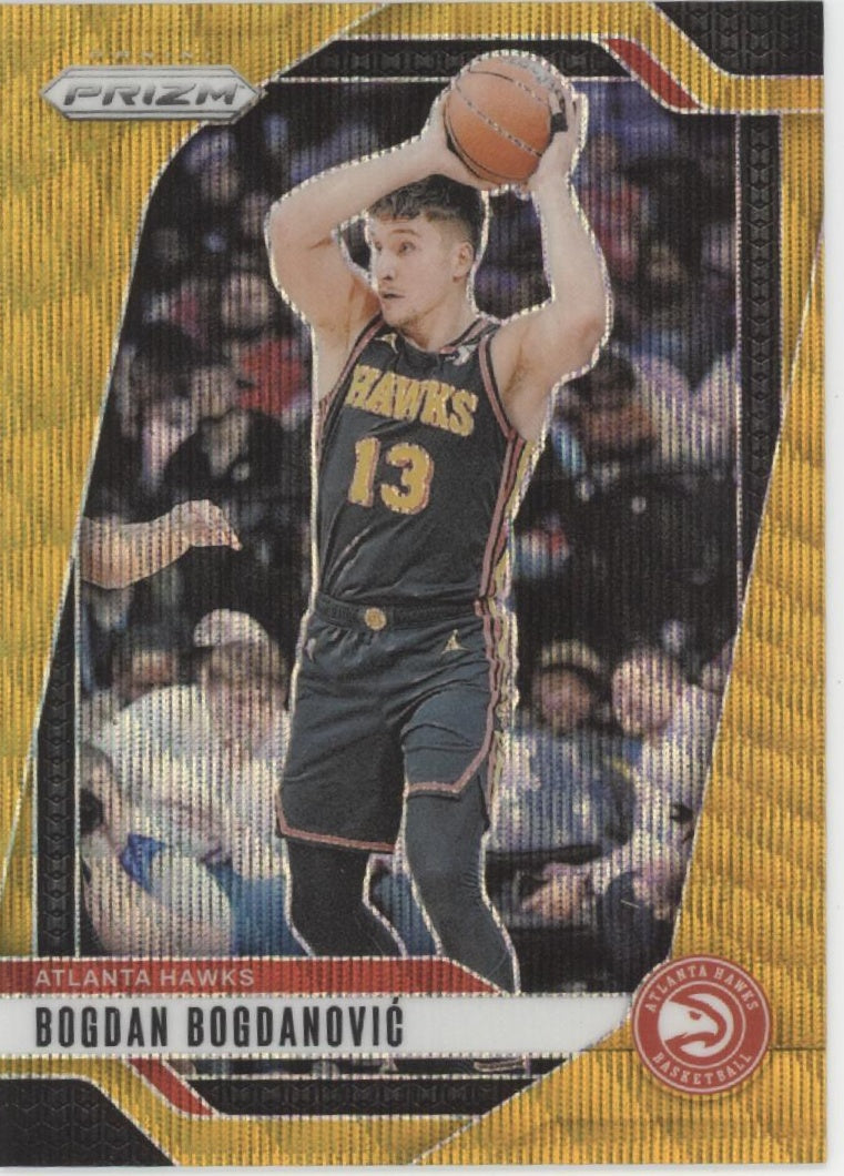 Bogdan Bogdanovic 2024-25 Panini Prizm Gold Wave Prizm 08/10 #105、Collector Store LLC、kayou