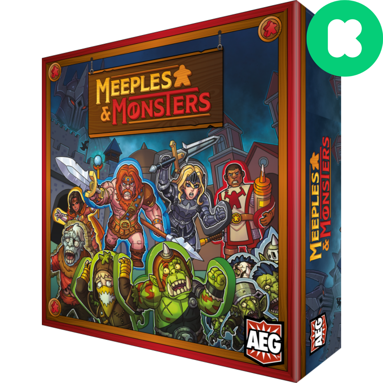 Meeples & Monsters (Kickstarter Edition) (Add to cart to see price)、Alderac Entertainment Group、kayou