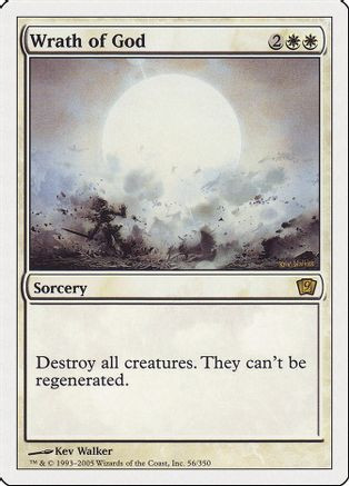 Wrath of God (9ED-056) - 9th Edition Foil、Wizards of the Coast、kayou