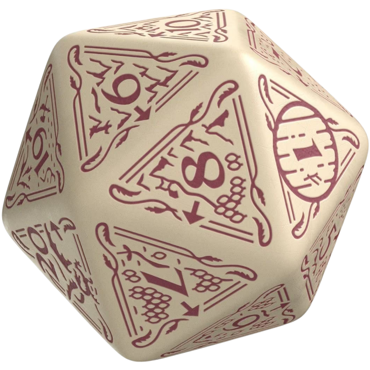 The Hobbit TCG: Terra - Jumbo D20 Spindown Dice、Q-workshop、kayou