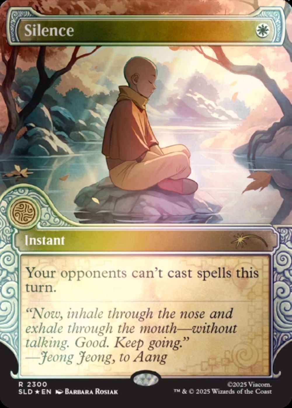 Magic the Gathering Avatar the Last Air Bender Secret Lair - One With The Elements Rainbow Foil、Magic the Gathering、kayou
